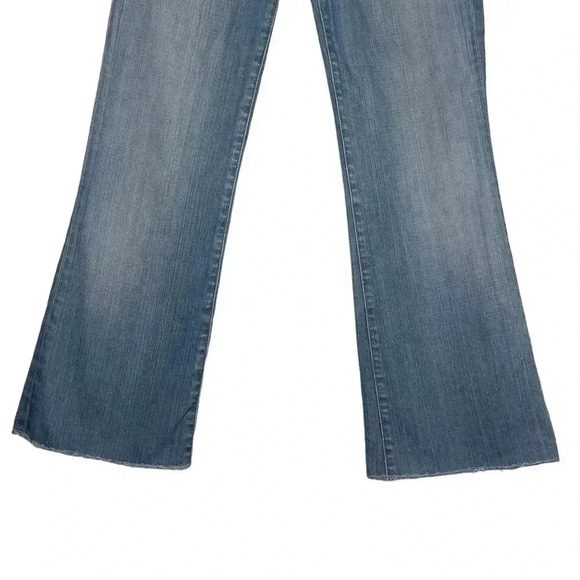 Citizens of Humanity Low Rise Flare Blue Wash Denim Stretch Jeans Size 28 - Picture 2 of 9
